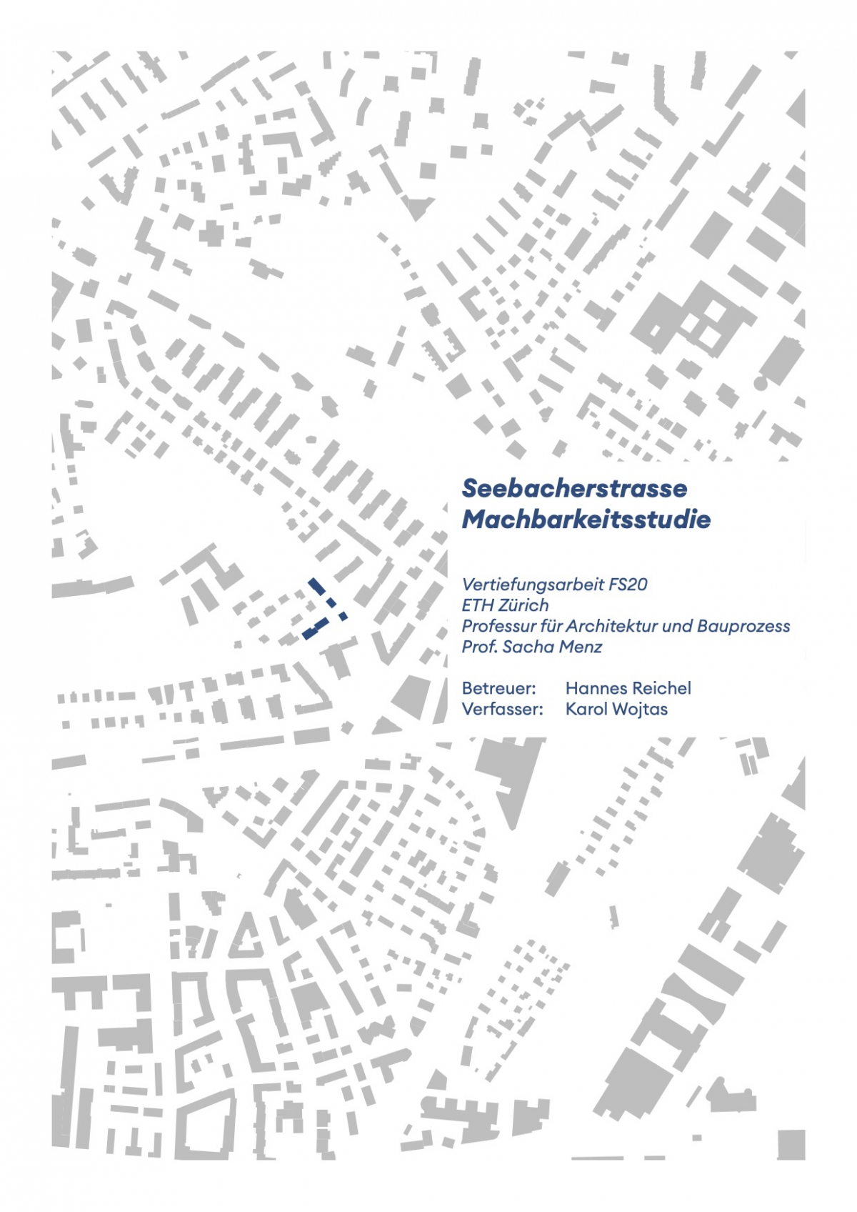 Seebacherstrasse - Machbarkeitsstudie